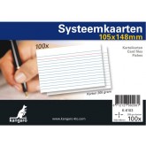 SYSTEEMKAARTEN A6 105x148MM 100 STUKS