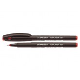 FINELINER SCHNEIDER 967 0.4MM ROOD