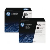 TONERCARTRIDGE HP 55X CE255XD 12.5K ZWART