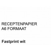 RECEPTPAPIER FASTPRINT A6 80GR WIT