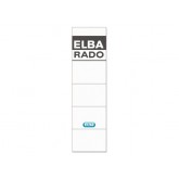 RUGETIKET ELBA RADO 159X44MM WIT