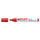 VILTSTIFT EDDING 4500 TEXTIEL ROND 2-3MM ROOD