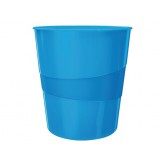 PAPIERBAK LEITZ WOW 15 LITER BLAUW
