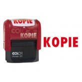 TEKSTSTEMPEL COLOP 20 KOPIE ROOD