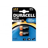 BATTERIJ DURACELL 123 LITHIUM 2 PACK