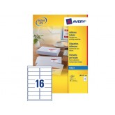ETIKET AVERY J8162-100 99.1X33.9MM 1600ST
