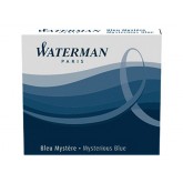 INKTPATROON WATERMAN NR23 LANG BLAUW/ZWART