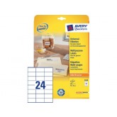 ETIKET AVERY ZWECK 3490 70X36MM 600ST