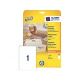 ETIKET AVERY ZWECK 6119 210X297MM A4 25ST