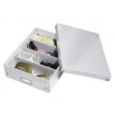 OPBERGBOX LEITZ CLICK & STORE 280X100X370MM WIT