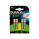 BATTERIJ OPLAADBAAR DURACELL AAA DURALOCK 800MAH