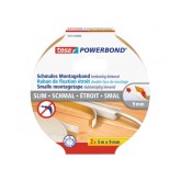 PLAKBAND TESA POWERBOND SLIM MONTAGE 9MMX5M 2Z