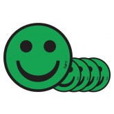MAGNEET TNP SMILEY 7.5CM EMOTIE BLIJ GROEN