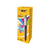 BALPEN BIC 4KLEUREN GRIP FASHION