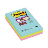 MEMOBLOK 3M POST-IT 4690 SUPER STICKY 101X152MM MIAMI