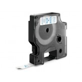 LABELTAPE DYMO 40915 9MMX7M D1 WIT/ROOD
