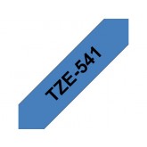 LABELTAPE BROTHER TZE-541 18MMX8M BLAUW/ZWART