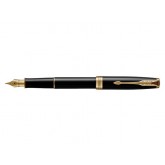 VULPEN PARKER SONNET BLACK LACQUER GT F