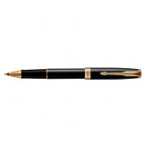 ROLLERPEN PARKER SONNET BLACK LACQUER GT F