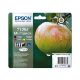 INKCARTRIDGE EPSON T1295 ZWART + 3 KLEUREN