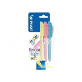 MARKEERSTIFT PILOT FRIXION SOFT BLAUW/GEEL/ROZE