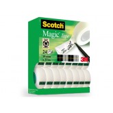 PLAKBAND 3M SCOTCH 810 19MMX33M MAGIC ONZICHTBAAR