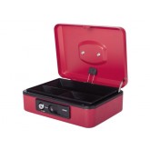 GELDKIST PAVO DELUXE 250X180X90MM ROOD