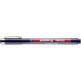 FINELINER EDDING 1800 0.35MM ZWART