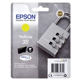 INKCARTRIDGE EPSON 35 T3584 GEEL