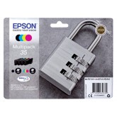 INKCARTRIDGE EPSON 35 T3586 ZWART + 3 KLEUREN