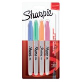 VILTSTIFT SHARPIE PASTEL ROND 0.9MM ASS