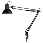 BUREAULAMP UNILUX SUCCESS 80 LED MET KLEM EN VOET ZWART