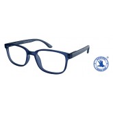 LEESBRIL +2.50 REGENBOOG BLAUW