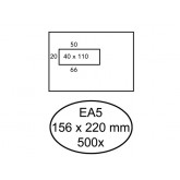 ENVELOP QUANTORE VENSTER EA5 VL40 80GR WIT