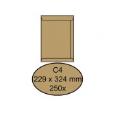 ENVELOP QUANTORE AKTE C4 229X324 100GR BRUINKRAFT