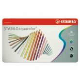 KLEURPOTLOOD STABILO AQUACOLOR IN BLIK