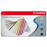 KLEURPOTLOOD STABILO AQUACOLOR IN BLIK