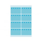 ETIKET HERMA 3773 26X40MM DIEPVRIES 48ST BLAUW