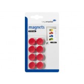 MAGNEET LEGA 20MM 250GR ROOD