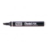 VILTSTIFT PENTEL N60 SCHUIN 1.2-6MM ZWART