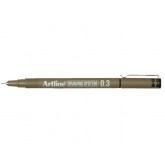 FINELINER ARTLINE 0.3MM ZWART