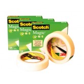 PLAKBAND 3M SCOTCH 810 12MMX33M MAGIC ONZICHTBAAR