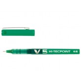 ROLLERPEN PILOT HI-TECPOINT BX-V5 0.3MM GROEN