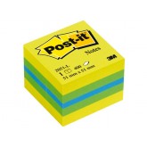 MEMOBLOK MINIKUBUS 3M POST-IT 2051L 51X51MM LEMON