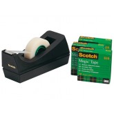 PLAKBAND 3M SCOTCH 19MMX33M MET TAPEHOUDER MAGIC