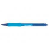 BALPEN BIC SOFT FEEL CLIC BLAUW